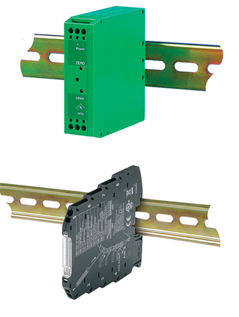 Billede af Transmitter for DIN skinne montage.